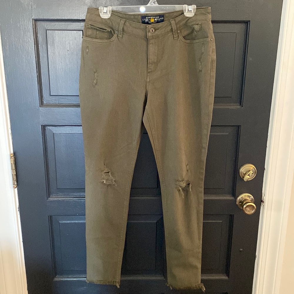 Lucky Brand Sasha Super Skinny Jeans. Size 14/32